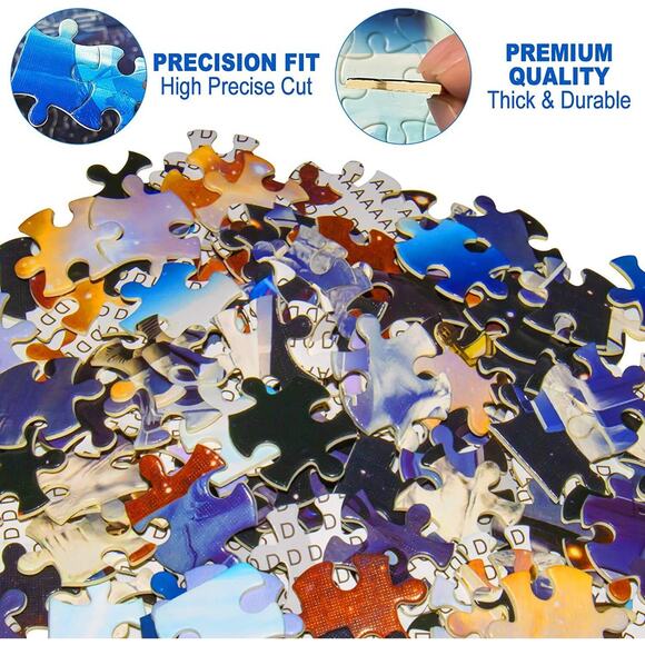 Jigsaw Puzzles 1000 Piece for Adults Teens and Kids-Space Puzzle 27.6" x 20" - Picture 4 of 12